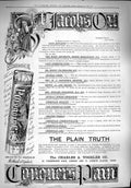Original Old Antique Print 1890 Advertisement Jacobs Oil Charles Vogeler London