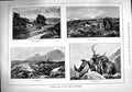 Old Antique Print 1890 Scotland Sport Loch Moor Grouse Shooting Fishing 19th