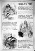 Original Old Antique Print 1890 Advertisement Beecham'S Pills Medicine 19th