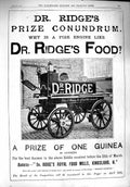 Old Antique Print 1890 Advertisement Ridge'S Royal Food Mills Kingsland 19th