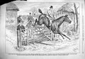 Old Antique Print 1890 Advertisement Ellimans Embrocation Horse Jumping 19th