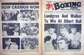 Antique Old Print Boxing Taylor Lundgren Walker Nielson 1964 Cassius Clay 20th