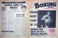 Original Old Vintage Print Boxing Bugner Mark Rowe 1970 Rudkin Patterson Clark