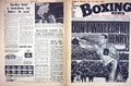 Original Old Vintage Print Boxing 1969 Henry Cooper Walker Karl Mildenberger