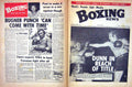 Old Vintage Print Boxing Richard Dunn Beilfuss 1973 Frazier Sands Pompey 20th