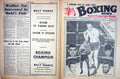 Original Old Vintage Print Boxing 1965 Prescott Corletti Johnson Cooper Walker