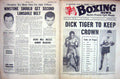 Old Vintage Print Boxing 1963 Giardello Tiger O'Brien Winstone Fullmer 20th