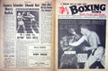 Original Old Vintage Print Boxing 1965 Emile Griffith Harry Scott Carlos Ortiz