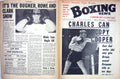Old Vintage Print Boxing 1970 Charles Joe Bugner Brian Curvis Richardson 20th