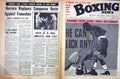 Original Old Vintage Print Boxing 1969 Bob Foster Gman Marciano Dick Tiger