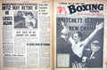 Original Old Vintage Print Boxing 1965 Johnny Pritchett Spears Swift Mcspadden