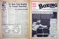 Old Vintage Print Boxing 1969 Rudkin Buchanan Marciano Schmeling Walcott 20th