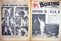 Old Vintage Print Boxing 1961 Rudkin Taylor Brazier Martin Fisher Cooper 20th