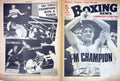 Old Vintage Print Boxing 1970 Imrie Cole Treacy Stack Goodwin Famechon 20th
