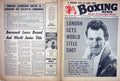 Original Old Vintage Print Boxing 1966 Brian London Jack Britton Mickey Walker
