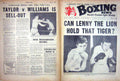 Old Vintage Print Boxing 1963 Lion Williams Taylor Davis Kidd Watson Kid 20th
