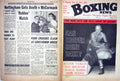 Original Old Vintage Print Boxing 1970 Bugner Ramos Cooper Clark Walker Bodell