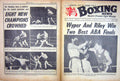 Original Old Vintage Print Boxing 1963 Wyper Pearson Isaac Cooper Murhy Packer
