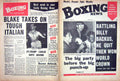 Antique Old Print Boxing 1971 Rodriguez Sterling Hernandez Kevin Finnegan 20th