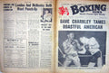 Antique Old Print Boxing 1963 Charnley Cason Williams Fragoso Field Atlan 20th