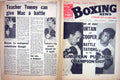 Old Vintage Print Boxing Cooper Urtrain 1970 Richardson Hicks Mcalinden 20th