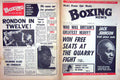 Original Old Vintage Print Boxing 1971 Jack Johnson Finnegan Brennan Rondon
