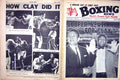 Original Old Vintage Print Boxing Henry Cooper Clay 1966 Chuvali Keery Saddler