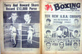 Original Old Vintage Print Boxing 1961 Evans Keddie Gamble Walker Taylor Mills