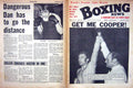 Old Vintage Print Boxing 1971 Bugner Gizzi Gibbs Mcalinden Legra Revie 20th