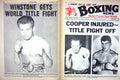 Old Vintage Print Boxing Cooper Mildenberger 1964 Winstone Fritzie Pete 20th
