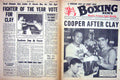 Old Vintage Print Boxing 1966 Cooper Hilton Corletti Chuvalo Andreetti 20th