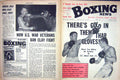 Original Old Vintage Print Boxing 1970 Rowe Bugner Clay Brian Dwyer Ventura