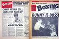 Old Vintage Print Boxing 1973 Sterling Rowe Arthur Ellis Martin Quarry 20th