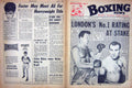 Original Old Vintage Print Boxing 1968 London Bodell Anderson Winstone Walker