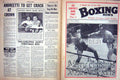 Original Old Vintage Print Boxing 1968 Benvenuti Fullmer Downes Jess Williard
