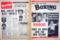 Old Vintage Print Boxing 1971 Turpin Conteh Mcalinden Bugner Joe Frazier 20th
