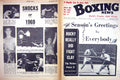 Old Vintage Print Boxing 1969 Rocky Clay Famechon Tiger Cheshire Woroner 20th