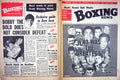 Old Vintage Print Boxing 1972 Clay Arthur Pearson Rowe Patterson Chuvalo 20th