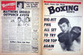 Original Old Vintage Print Boxing 1973 Matthews Avoth Bonavena Mcgowan Burruni