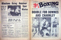 Old Vintage Print Boxing 1963 Charnley Downes Pusateri Rudkin Robinson 20th
