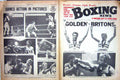 Old Vintage Print Boxing 1970 Conteh Needham Luipa Imrie Davies Jackson 20th