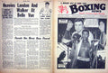 Antique Old Print Boxing 1966 Cassius Clay Chuvalo Cowboy Patterson Jones 20th