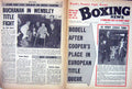 Antique Old Print Boxing 1970 Henry Cooper Buchanan Baer Maxie Mulholland 20th