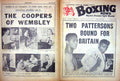 Old Vintage Print Boxing 1961 Patterson Mcneeley Cooper Marco Kadsi Dick 20th