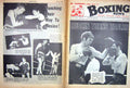 Old Vintage Print Boxing 1968 Rudkin Mcgowan Carter Watt Cheshire Blake 20th