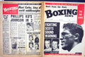 Old Vintage Print Boxing 1971 Mccluskey Armstrong Phillips Jackie Turpin 20th