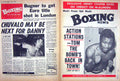 Old Vintage Print Boxing 1972 Tom Mcalinden Chuvalo Joe Louis Schmeling 20th