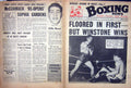 Old Vintage Print Boxing 1968 Winstone Anderson Avoth Mccluskey Charles 20th