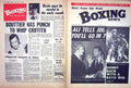 Old Vintage Print Boxing 1972 Muhammad Ali Mcalinden Bouttier Buchanan 20th