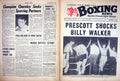 Original Old Vintage Print Boxing 1963 Prescott Walker Downes Rudkin Vetroff